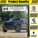 BFXM Black Spiral Bending Antenna, Waterproof Car Rubber Antennas, 7 Inch Auto Toppers Flexible Retrofit Antenna with Screw, Exterior Car Accessories for Car Radio AM FM for Trucks, Cars, SUVs