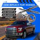New Upgraded FL3Z16502C22 Sunroof Glass Cables & Track Assembly Repiar Kit Compatible with Ford F-150 2015-2020, F-250 F-350 Super Duty 2017-2019 Replace OE# FL3Z16502C22 FL3Z-1651071-A FL3Z-1651071-B