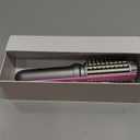 Cordless Hair Curling Iron Brush Rechargeable Battery-Powered, 3-in-1 Portable Hot Straightener Curling Comb 3 Temperature Settings with LCD Display