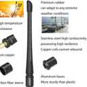 7 Inch Antenna Compatible with Ford F150 F250 F350 Ford Bronco Antenna for F150 Short Antenna Replacement