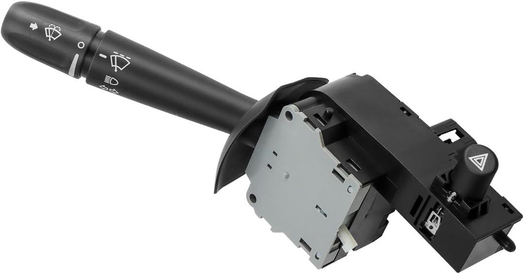 Turn Signal Switch Lever Wiper Switch Compatible with 2002-2009 Dodge Ram 1500/2500/3500, 2004-2009 Dodge Durango/Dakota, 2007-2009 Chrysler Aspen, 2330848 CBS1338 56045165AB