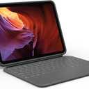 Logitech Rugged Folio Keyboard Case for iPad (10th gen & A16) with Smart Connector and Durable Spill-Proof Keyboard - Graphite