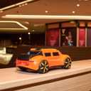 Dual Spray Remote Control Car Toy for Kids 4 5 6 7 8, 360Rotating RC Drift Car for Boys 5-7, 6-8 8-10 Years Old Boy Birthday Gift, Toys for 3 4 5 6 7 8 9 10 11 12 (Orange)