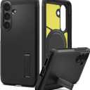 Spigen for Galaxy S26 Plus Case, Tough Armor MagFit [Kickstand] [Compatible with MagSafe] [Military-Grade Protection] - Black