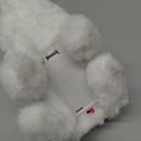 HOTKSOFT Easter Bunny Toy, Rabbit Interactive Hopping Electronic Pet Plush Bunny Toy with Sounds and Movements Animated Walking Wiggle Ears Twitch Nose (Brown+White)