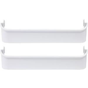 2pack) 240338101 Refrigerator Door Bin Shelf Compatible with Frigidaire or Kenmore Refrigerator - AP2115860, 240338104, 891051, AH429873