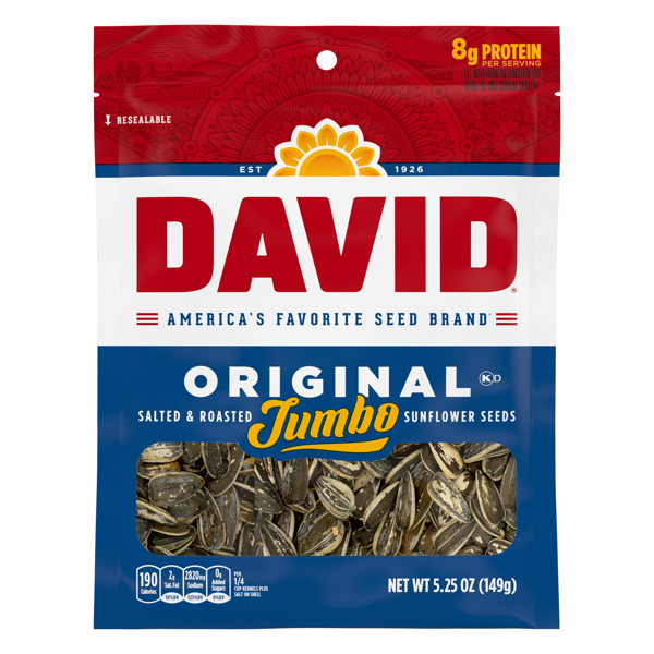 Salted & Roasted Jumbo Sunflower Seeds, Original (Best By: 01/2026)