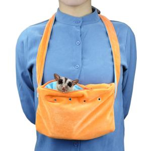 Sugar Glider Bonding Pouch Carrier Bag Sling with Adjustable Strap for Gliders Ferret Rat Hedgehog Hamster Small Pets