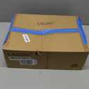 Tree Floor Lamp for Living Room, Industrial 3-Light Standing Lamp with 3 LED Bulbs, Adjustable Rotation Heads, Standing Tall Pole Lamp Farmhouse Rustic Reading Lamps for Bedroom Office (Black)