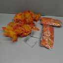 4 Pack Thanksgiving Decorations Fall Garland with Lights Fall Decorations for Home, Total 40 Ft 80 LED Maples Leaves Lighted Thanksgiving Garland Battery Operated Autumn Decor Indoor Outdoor Christmas