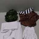 fun shack Mens Chocolate Factory Worker Costume Funny Halloween Costumes Men Small
