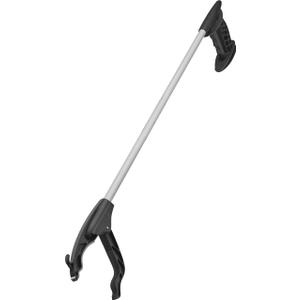 Unger Grabber Reacher Lightweight Multi-Purpose Tool with Trigger Grip, 360 Degree Rotating Head, and Magnetic Tip, 32", Assorted