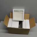 6 Pack Shadow Box Frame - 1.2" Deep Shadow Boxes 3D Picture Frame (6 Pcs/White, 5"x5")