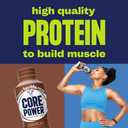 Core Power Protein Shake, Chocolate, 26g Bottle, 14oz, 12 Pack, Best By: SEP 06, 2026