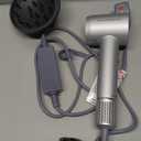 Cosy Companions High-Speed Ionic Hair Dryer, 150000 RPM Brushless Motor for 2-5Min Fast Drying, Low Noise Blow Dryer Reduces Frizz & Heat Damage, Lightweight Hair Dryer with Diffuser & Nozzle, Silvery