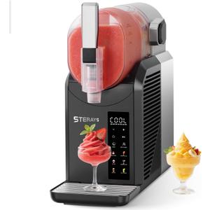 Slushie Machine,Slushy Machine for Home,6 Pre-Set Programs, Auto Clean Function,No Ice Needed, Commercial Frozen Drink Machine for Milkshake,Frappe,Margarita,Cold Drink,Slush and More