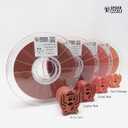 SpiderMaker 3D Matte PLA Filament (PLA+) - Matte Finish with Incredible Vibrant Colors - Compatible with Bambulabs AMS - 1.75 mm PLA, 700g, Dimensional Accuracy +/- 0.03mm (Jujube Red)