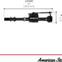American Standard 7381125-400.0070A Universal Toilet Water Fill Valve, Black