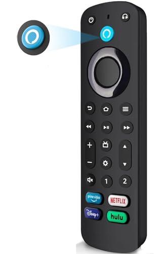 Rupmmehon Replacement Remote Control Only for TV Control vioce 24 6.20-8 Blue