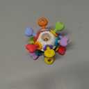 Baby Silicone Teething Toys - Safe, Multi-Functional BPA-Free Sensory Learning Teether Montessori Baby Toys for Infant 0-12 Months Teething Relief with Rattle Perfect Baby Gift for Boys Girls