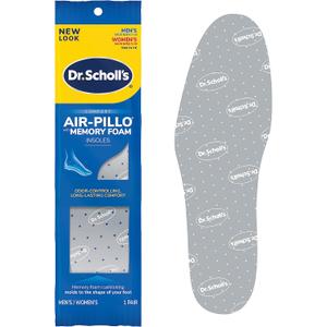 Dr. Scholl's Comfort Air-Pillo Insoles, 1 Pair, Size: 7-13 (Men), 5-10 (Women)