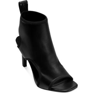 DKNY Women's Bason Sandal Heeled Bootie (Black, 7)