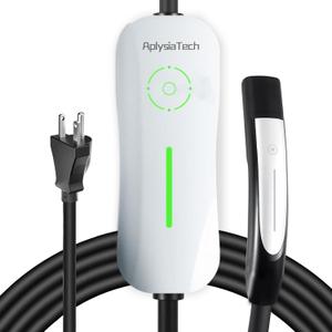 Level 1 EV Charger for Tesla(Only), 15A 110V NACS Connector with 21ft Cable,Nema 5-15 Plug Home Portable Wall Charger for Model Y/3/S/X, Max 1.65KW Power Tesla Charging Station