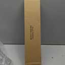 2 Pack Modern Black Curtain Rods Set for Windows 28 to 48 Inches Adjustable Length Heavy Duty 1" Diameter Window Curtain Rod with Decorative Finials for Outdoor Bedroom Kitchen Living Room