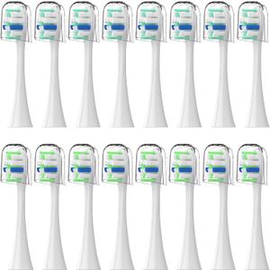 Replacement Toothbrush Heads for Philips Sonicare Replacement Heads, Electric Replacement Brush Head Compatible with Phillips Sonicare Electric Toothbrushes, 16 Pack