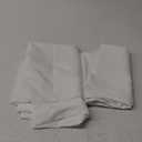 Pureegg Rectangle Table Cloth 60" x 102" – Durable Polyester Tablecloth Offers Reusable & Washable Protection, Ideal for Outdoor Party, Picnic, Wedding, Banquet and Birthday, 2 Pack, White