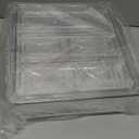 10 Pack Refrigerator Pantry Organizer Bins, Stackable Fridge Organizer Bins with Lids, Clear Plastic Food Storage Bins for Kitchen, Countertops, Cabinets, Fridge, Drinks, Fruits, Vegetable, Cereals