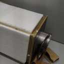 TIMRIS Large Farmhouse Wooden Metal Lantern Set of 2, Rustic Decorative Floor Candle Lanterns, Vintage Distressed Hanging Lanterns for Home Dcor (No Glass) (Brown)