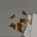 30 Sets Butterfly Pins on Card Bulk Religious Bible Verse Butterfly Gifts with Be Transformed Card Christian Lapel Pin with Cards for Women Church Mothers Gifts, Monarch Butterfly