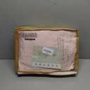 ROSGONIA Blush Comforter Set Queen, 3pcs (1 Boho Pink Comforter & 2 Pillowcases) All Season Soft Bedding Lightweight Bedspread Blanket Quilt