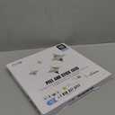 Art3d Peel and Stick Backsplash for Kitchen White Subway (10 Tiles, Thicker Design) (White With Black Grout)