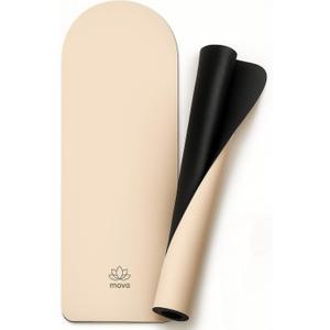 Yoga Mat Extra Long Non-Slip PU & Natural Rubber, 4.5mm Thick, Eco-Friendly Yoga Mat for Hot Yoga, Pilates & Home Workout