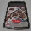 GoodCook Everyday Nonstick Steel Baking Sheet, 17" x 11", Gray, Large Cookie Sheet for Baking, Nonstick Baking Tray, Oven Tray, Non-Stick Cooking Sheet