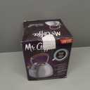 Mr. Coffee Fremont Large 2-Quart Stainless Steel Whistling Tea Kettle with Wood Handle  Durable Stove-Top Kettle for Boiling Water