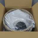 Boho Rattan Ceiling Light Fixture, 12.6" Woven Drum Flush Mount Light, Rustic Farmhouse Wicker Semi Flush Lighting for Bedroom, Kitchen, Living Room, Entryway, Hallway, Modern Coastal Lamp