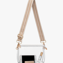 Clear Purse for Women - Stadium Approved Crossbody Bag, Small Stadium Bag for Concerts & Sports Events