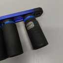 SEESII CR-MO 1/2" Drive Impact Socket Set with Magnetic Organizer, 11pc Deep Metric (10-24mm), 6-Point for Impact Wrench & Ratchet, Professional for Lug Nut, Wheel & Suspension Repair