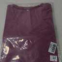 Liooil Women's Casual Loose Short Sleeve VNeck T Shirts Solid Color Basic Summer Tops, Burgundy Small