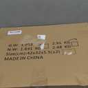 INGIORDAR Shoe Rack 3 Tier Long Storage Organizer Wide Metal Shoe Shelf for Closet Entryway Black