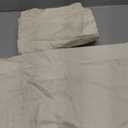 2 Pack Euro Pillow Shams 22x22  600 Thread Count 100% Organic Cotton Ivory Square Pillow Covers with 2 Inch Flange, Soft & Smooth Premium Hotel-Quality Pillowcases Set of 2