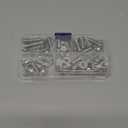 65 Pieces 5 Sizes 304 Stainless Steel 1/4-20 x 3/8" 1/2" 5/8" 3/4" 1" UNC Thread Button Head Socket Cap Screws Bolts Kit