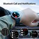 Smart Watch, 1.43" AMOLED for Android Phones with Bluetooth Call, Waterproof Rugged, Ultra Long Battery Life, 100+ Sports Modes