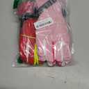 SATINIOR 2 Pairs Kids Waterproof Winter Snow Gloves Ski Gloves for Boy Girl Outdoor Warm Thickening Snowboar (10-15 Years, Red, Pink)