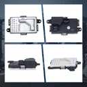 Blower Motor Resistor Compatible with Mercedes-Benz C250 C300 C350 E250 E350 C63/CLS63/E63 AMG GLK250, GLK350 AC Blower Control Module for Mercedes W212 SL400 A2128702110