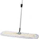 Commercial Dust Mop 30 Inch Floor Sweeper for Hardwood, Reusable Cotton Mop Head, Extendable Handle, Dry Mop for Floor Cleaning & Janitorial Supplies