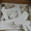 Delta Children MySize Kids Wood Table and Chair Set (2 Chairs Included) - Ideal for Arts & Crafts, Snack Time, Homeschooling, Homework & More, Bianca White/Natural